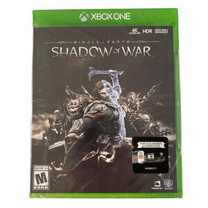 Warner Bros Middle Earth: Shadow of War Xbox One - NEW, FACTORY SEALED